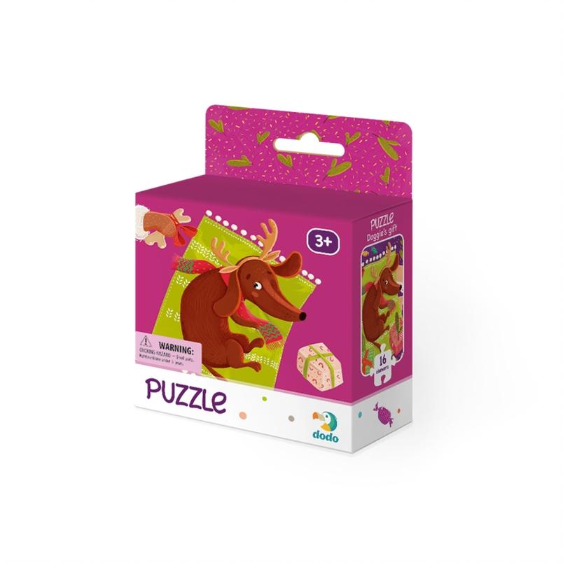 DODO - DODO PUZZLE KUTYUS AJÁNDÉKA 16 DB 3+