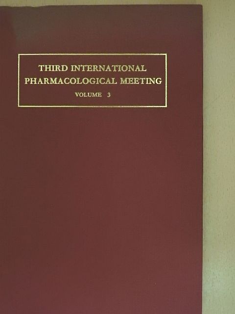 E. A. Carr Jr. - Clinical Pharmacology 3. [antikvár]