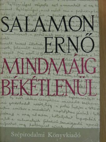 Salamon Ernő - Mindmáig békétlenül [antikvár]