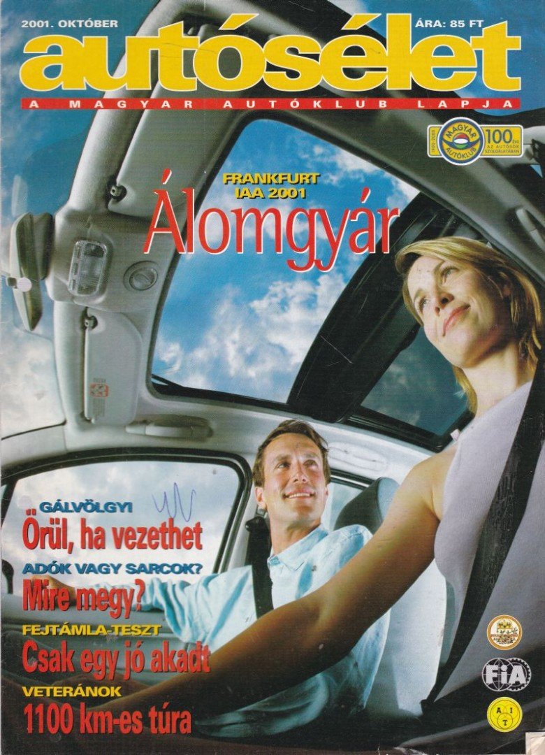 Kováts László - Autósélet 2001. október [antikvár]