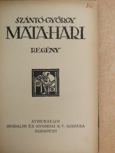 Szántó György - Mata-hari [antikvár]