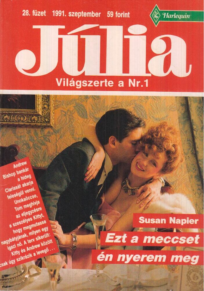Susan Napier - Ezt a meccset én nyerem meg [antikvár]