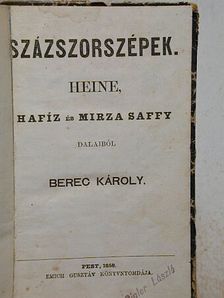 Hafiz - Százszorszépek [antikvár]