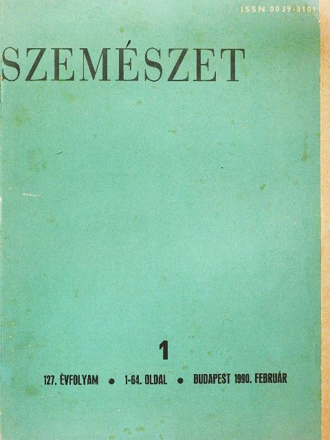 Kálmán Zsuzsanna - Szemészet 1990. február [antikvár]