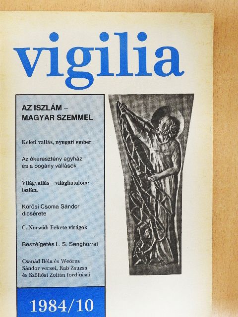 Alszeghy Zoltán - Vigilia 1984. október [antikvár]