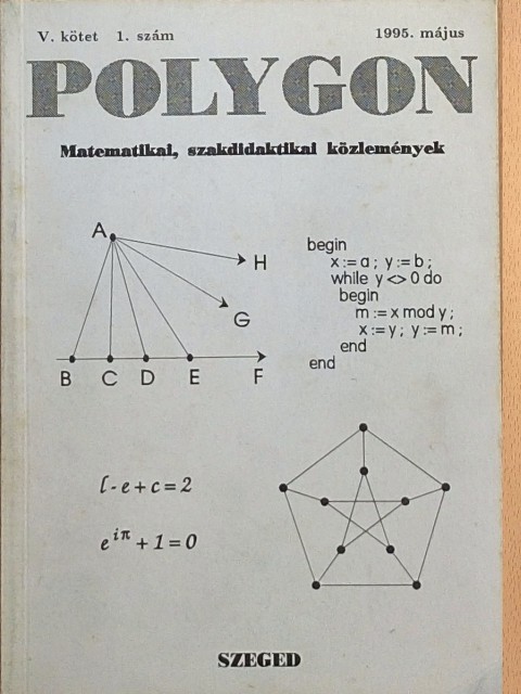 Csiszár Imre - Polygon 1995. május [antikvár]