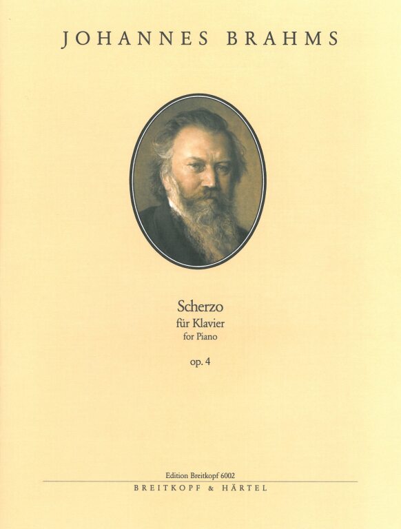 BRAHMS... - SCHERZO FÜR KLAVIER OP.4 es-MOLL (MANDYCZEWSKI / MAHLERT)