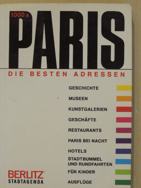 1000x Paris [antikvár]