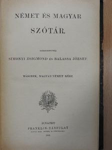 Német és magyar szótár II. [antikvár]