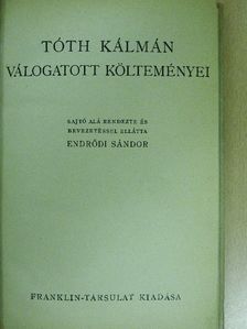Tóth Kálmán - Tóth Kálmán válogatott költeményei [antikvár]
