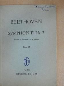 Beethoven - Symphonie Nr. 7 A dur [antikvár]