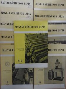 Magyar Kémikusok Lapja 1964. (nem teljes évfolyam) [antikvár]