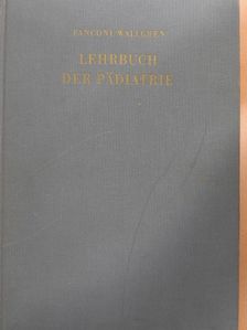 A. Hottinger - Lehrbuch der Pädiatrie [antikvár]