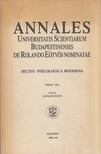 KULIN KATALIN - Annales Universitatis Scientiarum Budapestinensis de Rolando Eötvös nominatae - Sectio philologica moderna [antikvár]