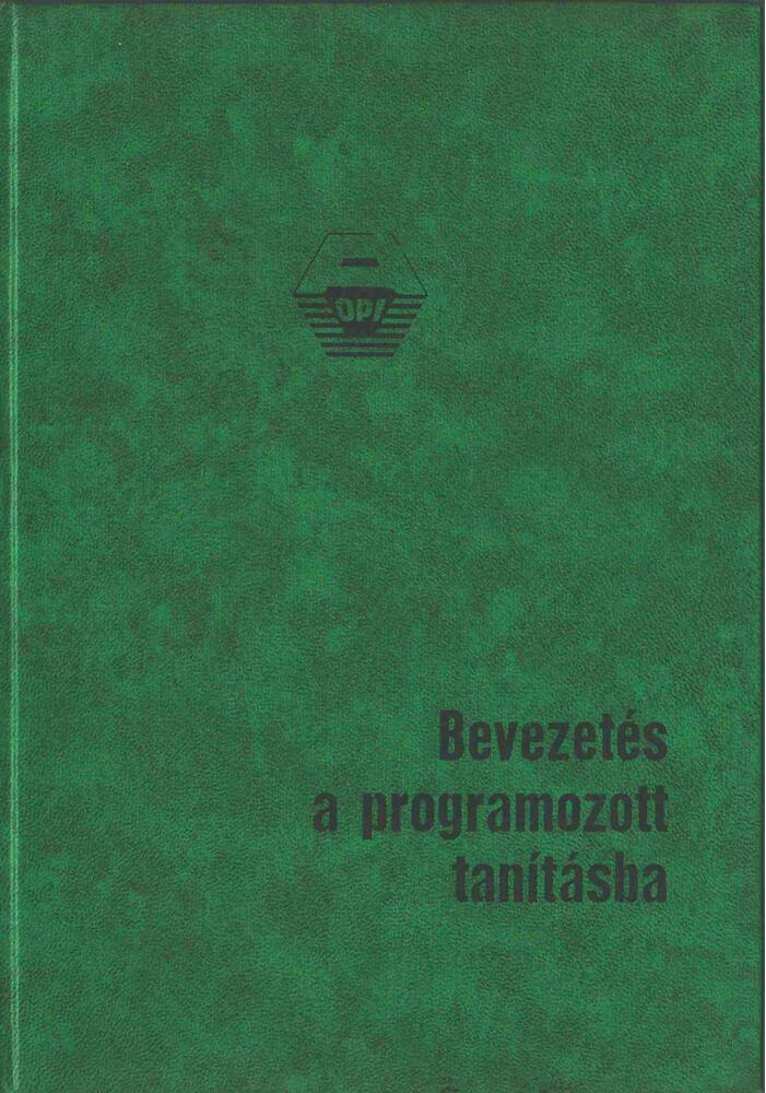 Scholz Gyula Dr. - Bevezetés a programozott tanításba [antikvár]