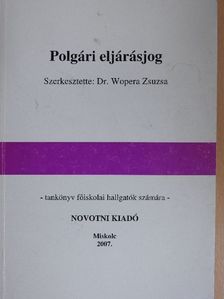 Harsági Viktória - Polgári eljárásjog [antikvár]