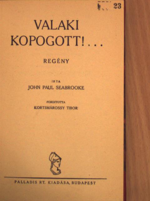 A. Conan Doyle - Valaki kopogott!.../Sherlock Holmes esetei [antikvár]