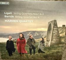 LIGETI, BARTÓK - STRING QUARTETS CD MARMEN QUARTET