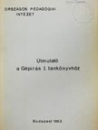 Kökény Sándor - Útmutató a Gépírás I. tankönyvhöz [antikvár]