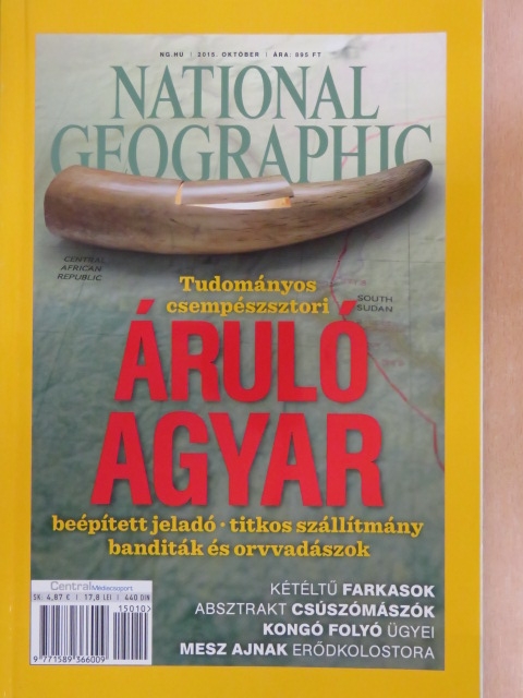 Bryan Christy - National Geographic Magyarország 2015. október [antikvár]