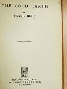Pearl Buck - The Good Earth [antikvár]