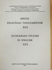 Bertha Csilla - Angol filológiai tanulmányok XVI. [antikvár]