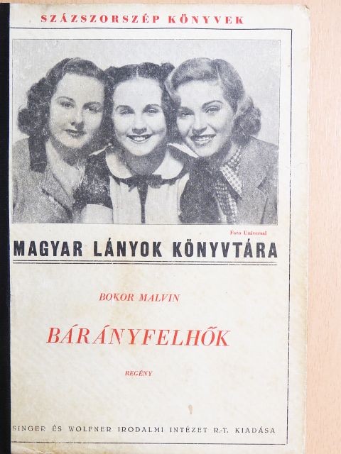 Bokor Malvin - Bárányfelhők [antikvár]