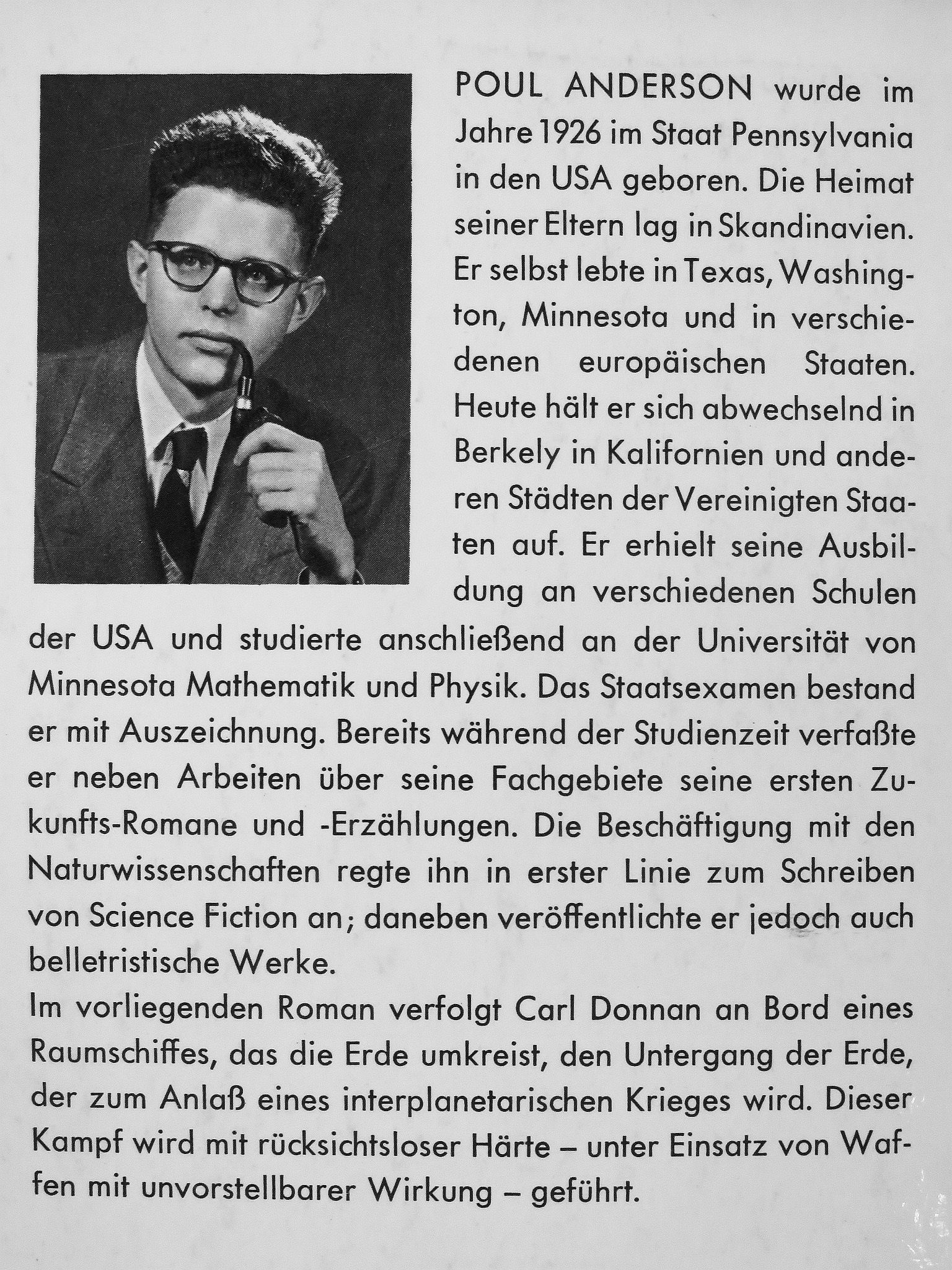 Poul Anderson - Der Untergang der Erde [antikvár]