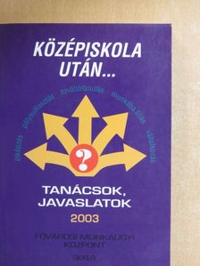 Móricz Rita - Középiskola után... [antikvár]
