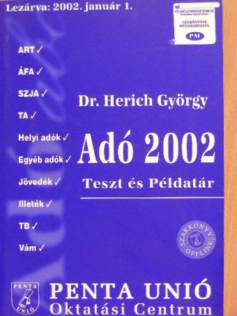 Auth Szabolcs - Adó 2002 [antikvár]
