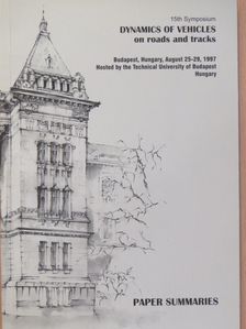 C. Conti - 15th Symposium: Dynamics of vehicles on roads and tracks [antikvár]