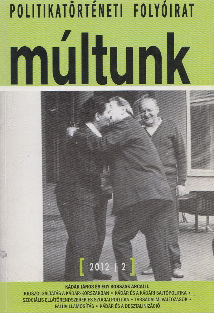 Egry Gábor - Múltunk 2012/2. [antikvár]