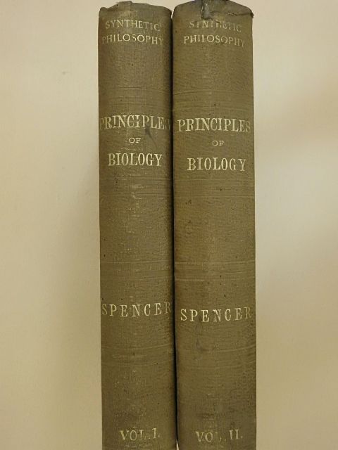 Herbert Spencer - The Principles of Biology I-II. [antikvár]