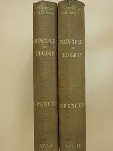 Herbert Spencer - The Principles of Biology I-II. [antikvár]