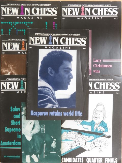 Alexander Shabalov - New in Chess Magazine 1991. (nem teljes évfolyam) [antikvár]
