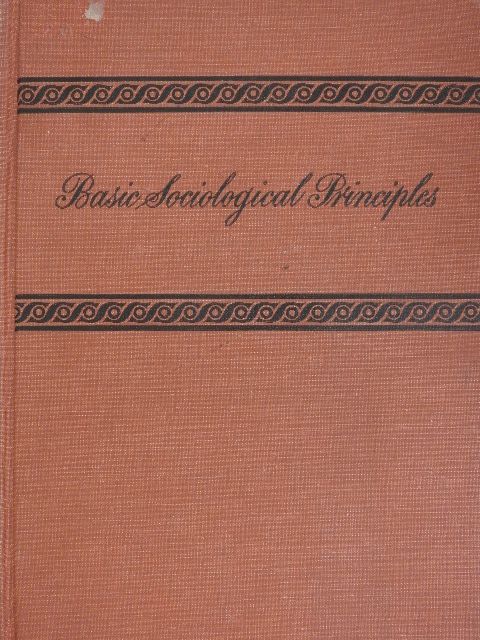 Marshall E. Jones - Basic Sociological Principles [antikvár]