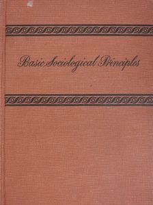 Marshall E. Jones - Basic Sociological Principles [antikvár]