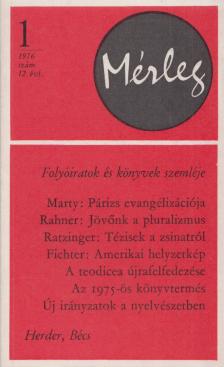 Ladislaus Bálint - Mérleg 1976/1 [antikvár]