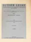 Szigethy Lajos - Luther lelke III. [antikvár]
