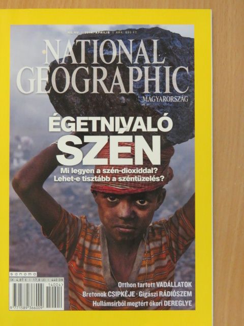 Amanda Fiegl - National Geographic Magyarország 2014. április [antikvár]
