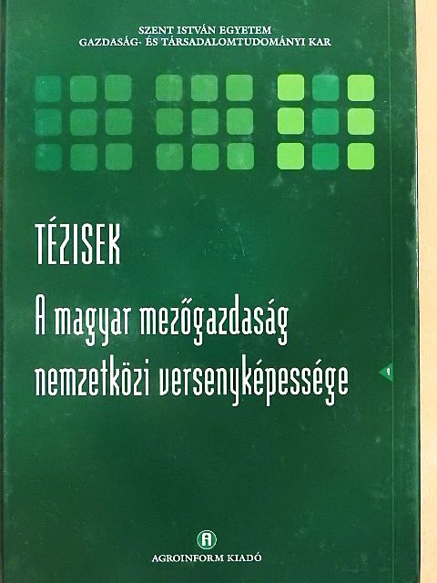 Tézisek [antikvár]