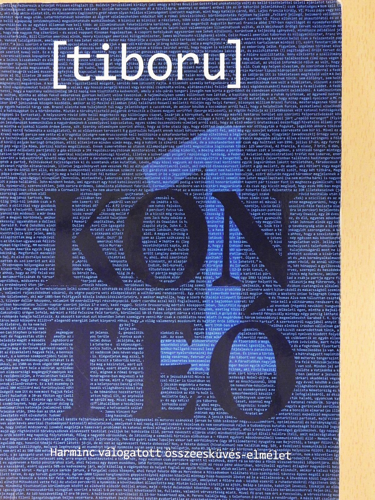 Tiboru - Konteó 1 (dedikált példány) [antikvár]