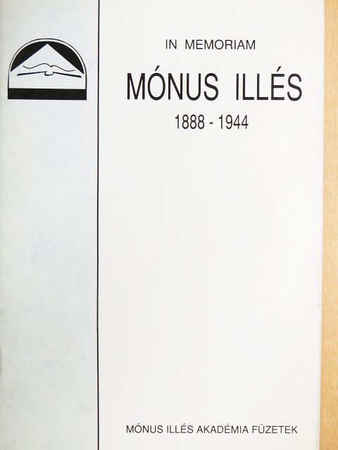 Agárdi Péter - In memoriam Mónus Illés 1888-1944 [antikvár]