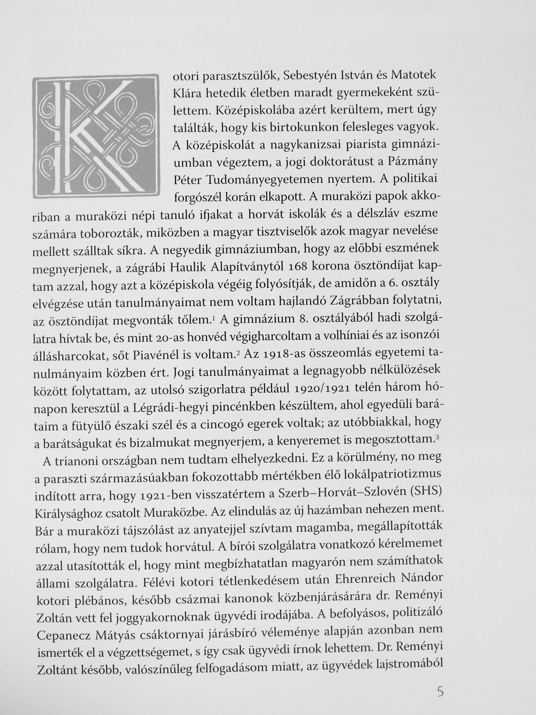 Dr. Sebestyén Mátyás - Ahogy én láttam... [antikvár]