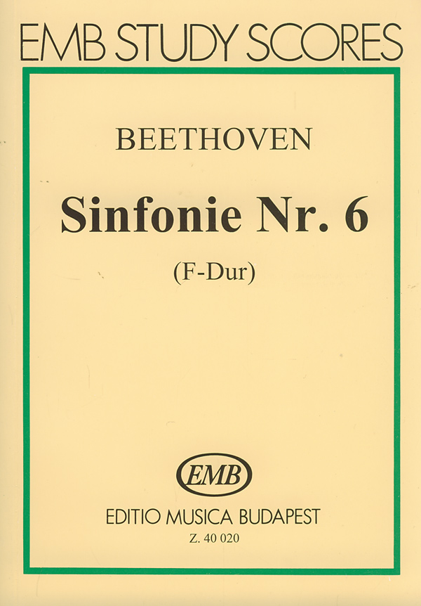 BEETHOVEN - SINFONIE NR.6 (F-DUR), KISPARTITÚRA (DARVAS GÁBOR)