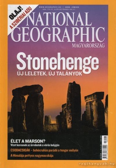SCHLOSSER TAMÁS - National Geographic Magyarország 2008. június [antikvár]
