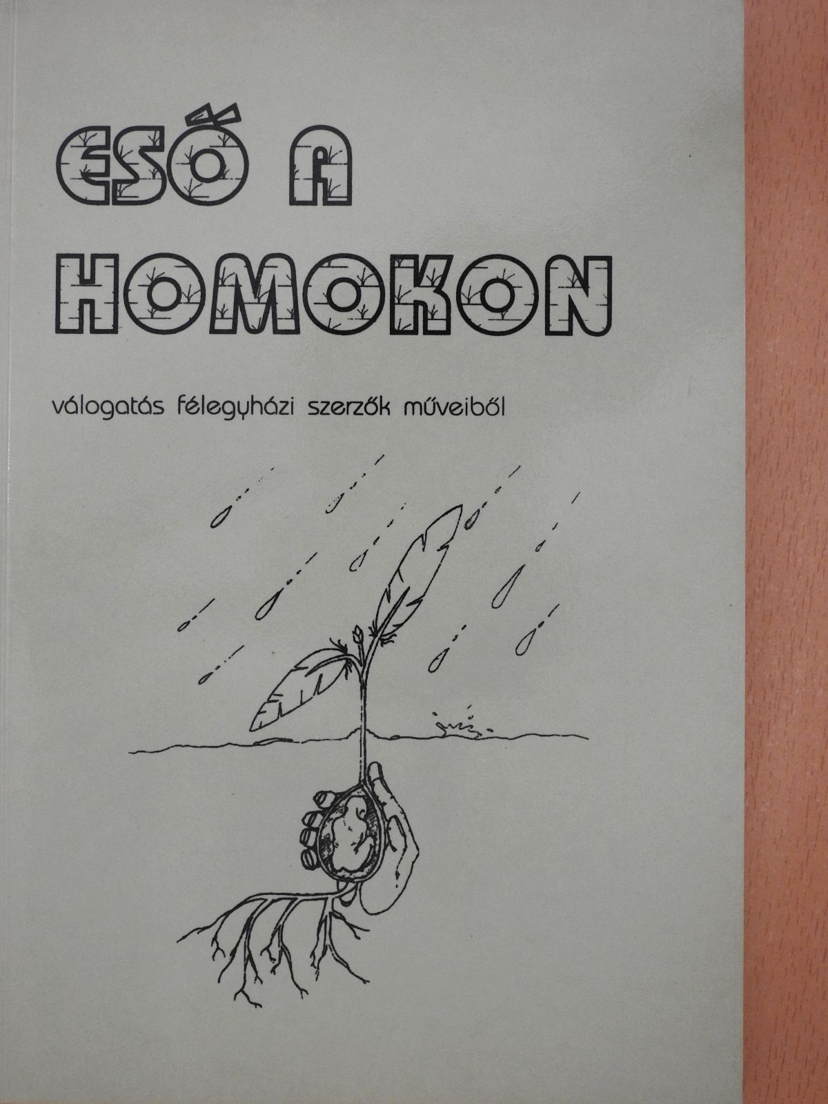 Csontosné Tompa Anna - Eső a homokon (dedikált példány) [antikvár]
