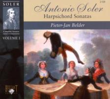 SOLER, ANTONIO - HARPSICHORD SONATAS VOL1 2CD PIETER-JAN BELDER
