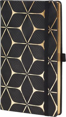 Castelli A6 notesz Gold Flower