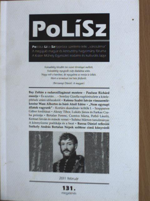 Ádám Tamás - PoLíSz 2011. február [antikvár]